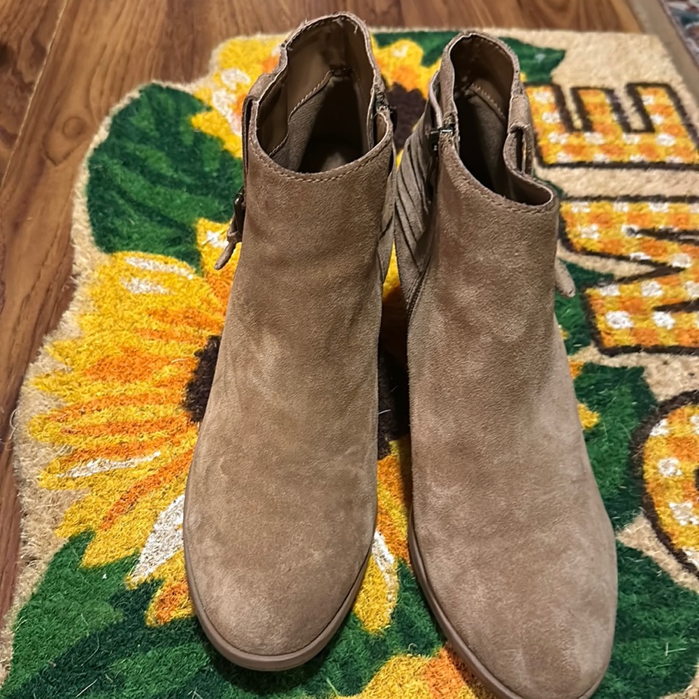 Franco Fortini Suede Booties